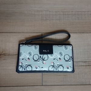 Relic fossil brand bicycle wristlet